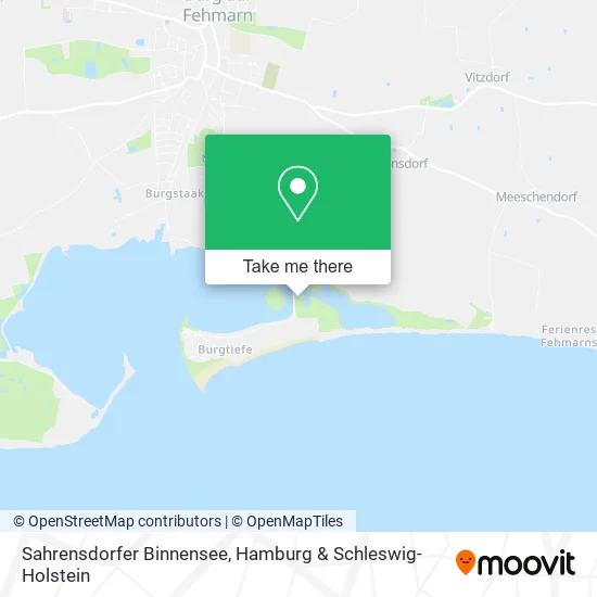 Карта Sahrensdorfer Binnensee