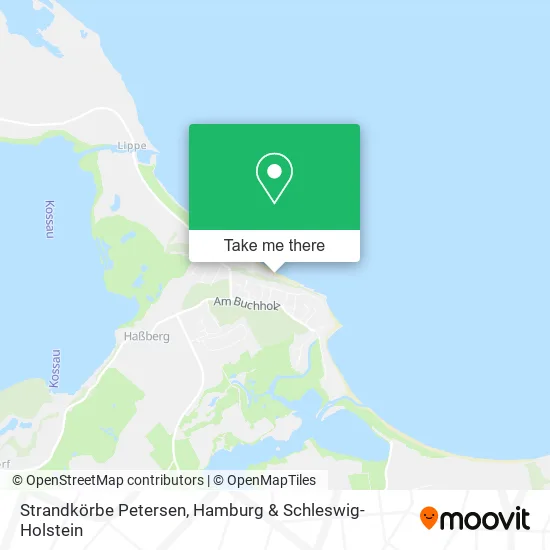 Карта Strandkörbe Petersen