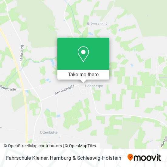 Fahrschule Kleiner map