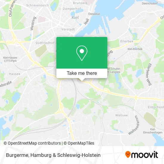 Карта Burgerme