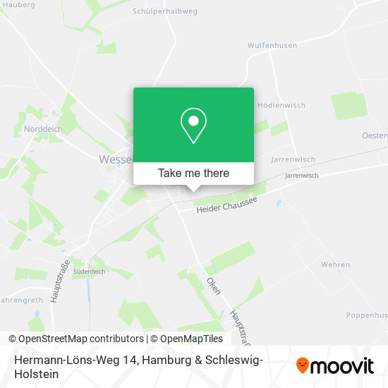 Hermann-Löns-Weg 14 map