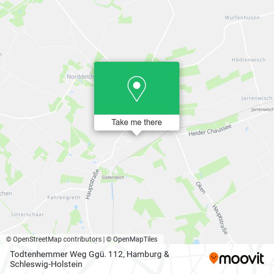 Todtenhemmer Weg Ggü. 112 map