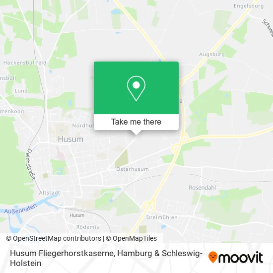 Карта Husum Fliegerhorstkaserne
