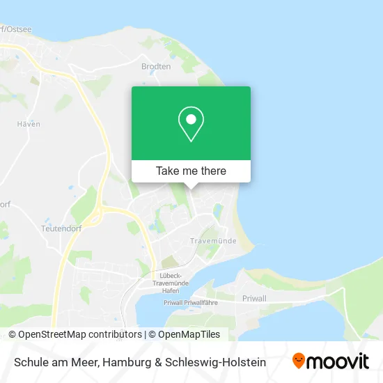 Карта Schule am Meer
