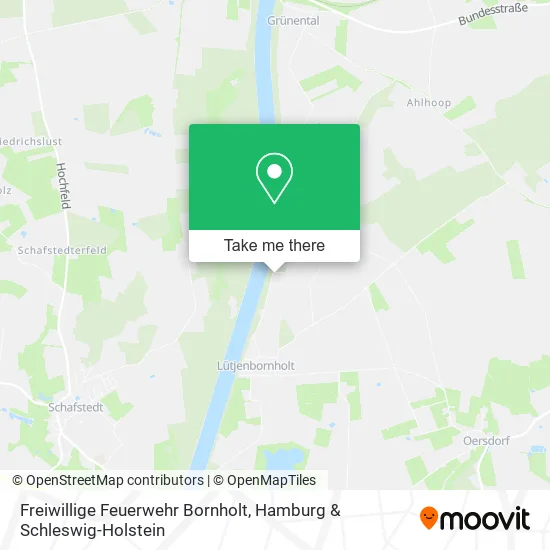 Карта Freiwillige Feuerwehr Bornholt