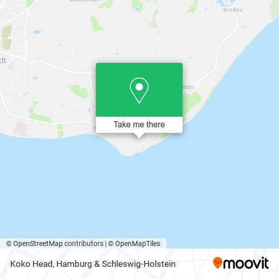 Koko Head map