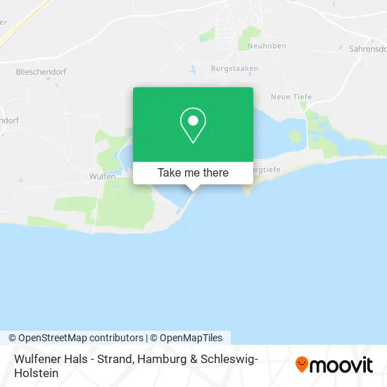 Карта Wulfener Hals - Strand