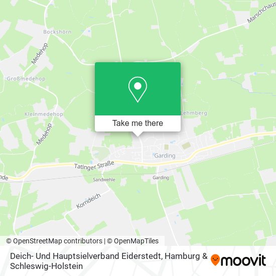 Deich- Und Hauptsielverband Eiderstedt map