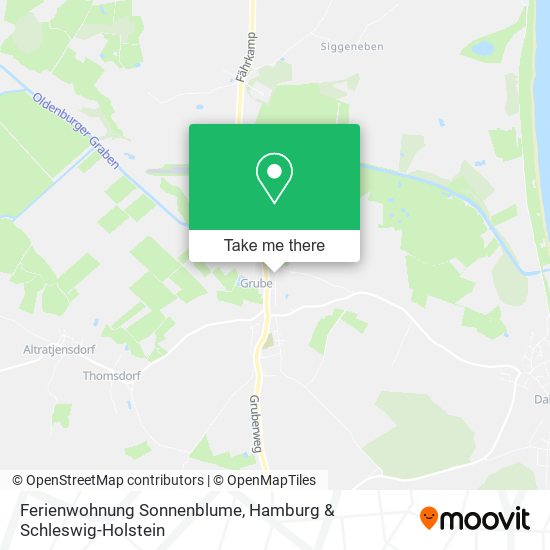 Ferienwohnung Sonnenblume map