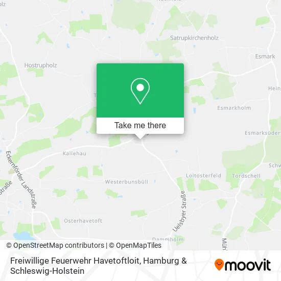 Карта Freiwillige Feuerwehr Havetoftloit