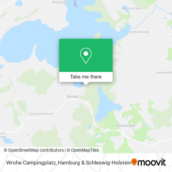 Карта Wrohe Campingplatz
