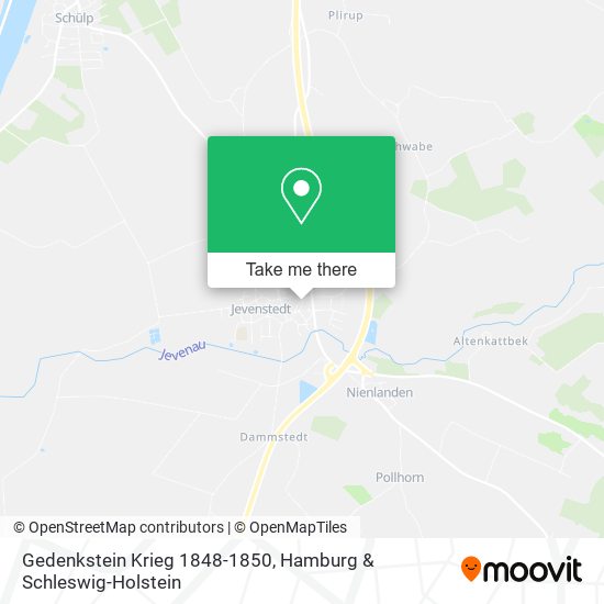 Gedenkstein Krieg 1848-1850 map
