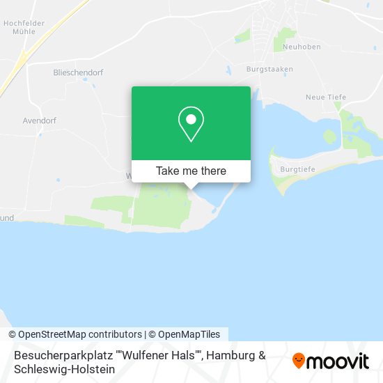 Карта Besucherparkplatz ""Wulfener Hals""