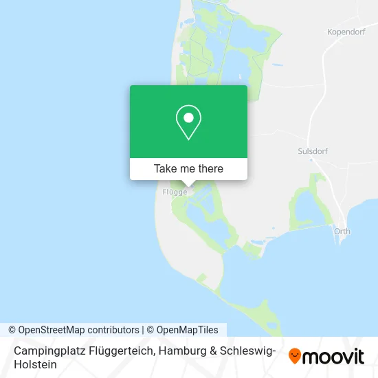Карта Campingplatz Flüggerteich