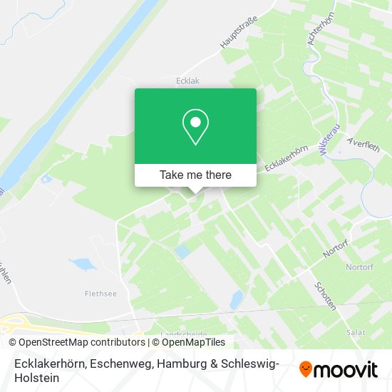 Карта Ecklakerhörn, Eschenweg