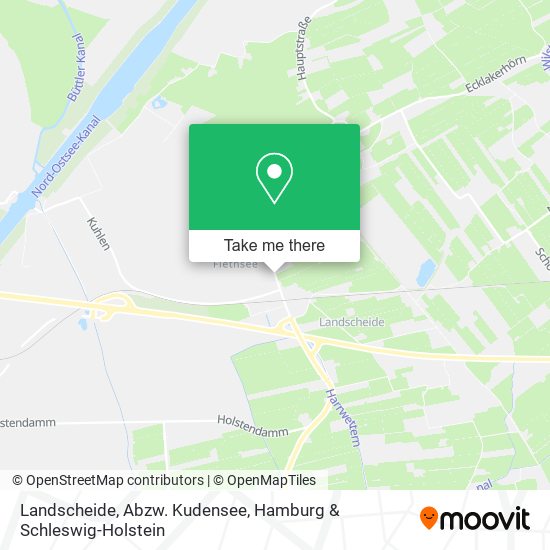 Landscheide, Abzw. Kudensee map