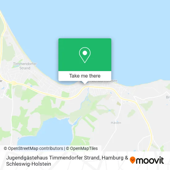 Карта Jugendgästehaus Timmendorfer Strand