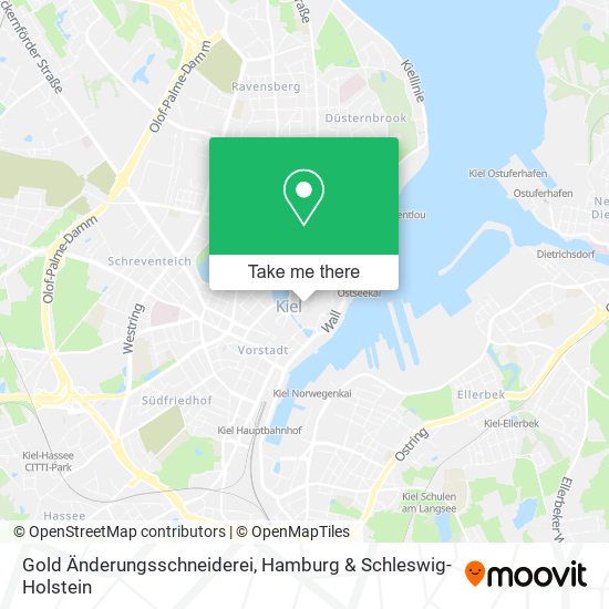 Gold Änderungsschneiderei map