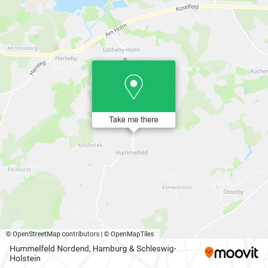 Карта Hummelfeld Nordend