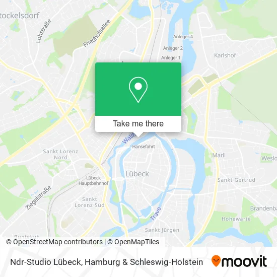 Карта Ndr-Studio Lübeck