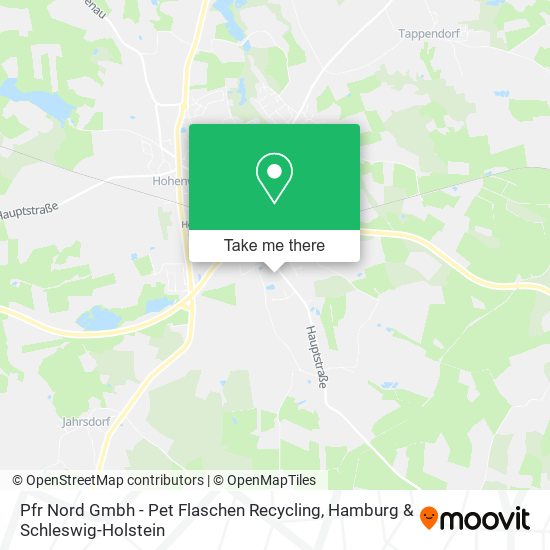 Pfr Nord Gmbh - Pet Flaschen Recycling map