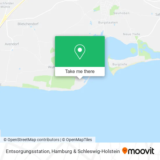 Карта Entsorgungsstation