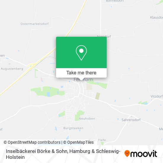 Inselbäckerei Börke & Sohn map