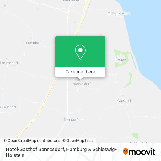 Hotel-Gasthof Bannesdorf map