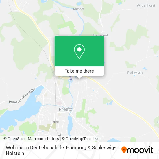 Карта Wohnheim Der Lebenshilfe