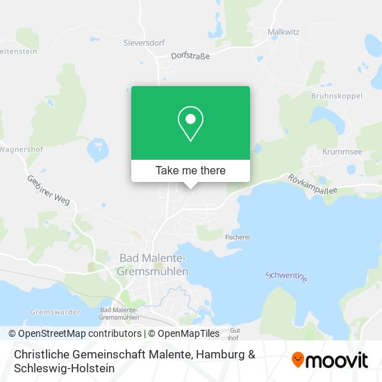 Christliche Gemeinschaft Malente map