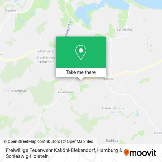 Карта Freiwillige Feuerwehr Kaköhl-Blekendorf