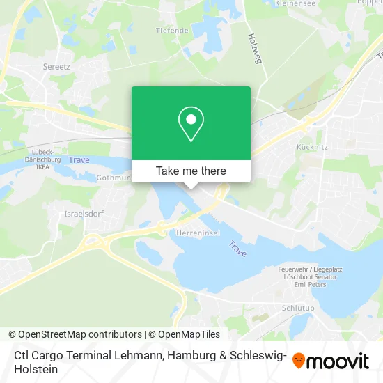 Карта Ctl Cargo Terminal Lehmann