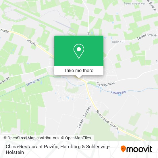 China-Restaurant Pazific map
