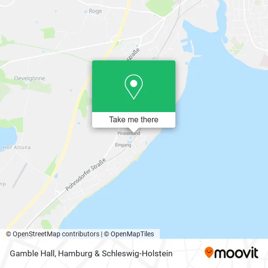 Карта Gamble Hall