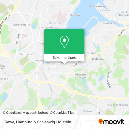 Rewe map