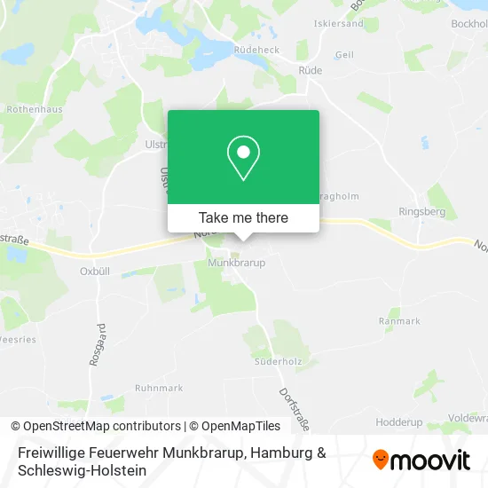 Карта Freiwillige Feuerwehr Munkbrarup