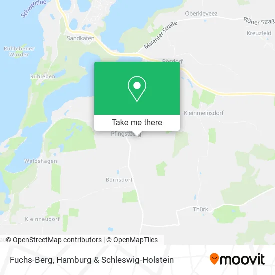 Карта Fuchs-Berg