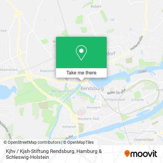 Kjhv / Kjsh-Stiftung Rendsburg map