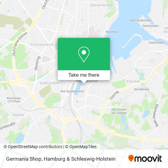 Карта Germania Shop