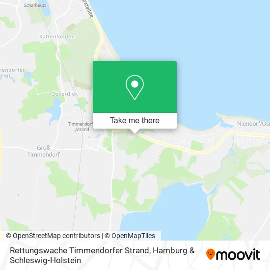 Карта Rettungswache Timmendorfer Strand