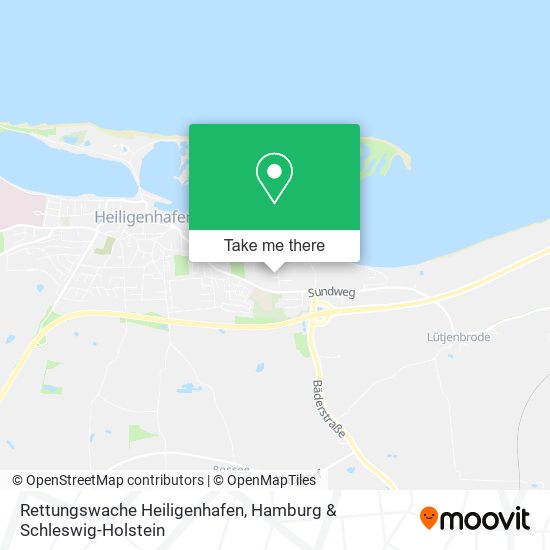 Rettungswache Heiligenhafen map