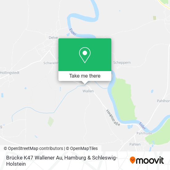 Brücke K47 Wallener Au map