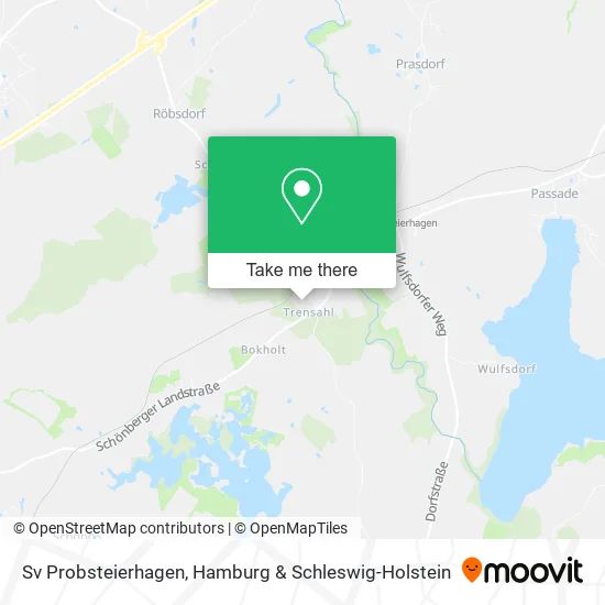 Карта Sv Probsteierhagen