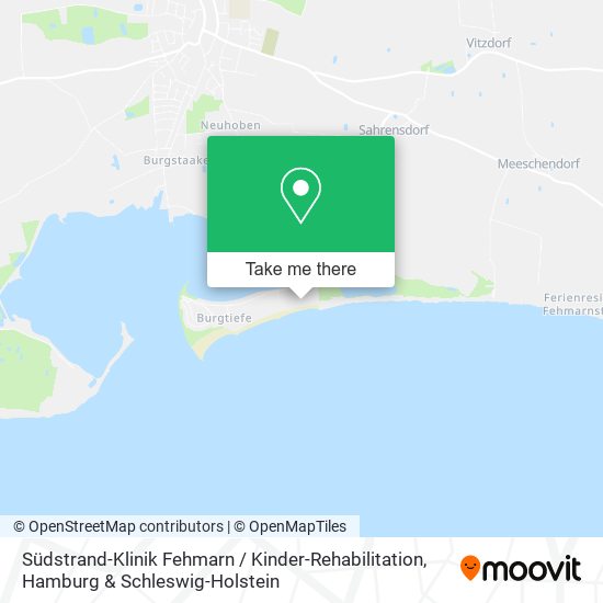 Südstrand-Klinik Fehmarn / Kinder-Rehabilitation map