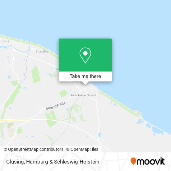 Карта Glüsing