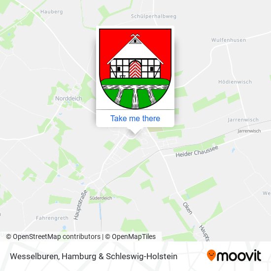 Wesselburen map