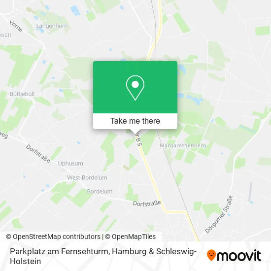 Карта Parkplatz am Fernsehturm