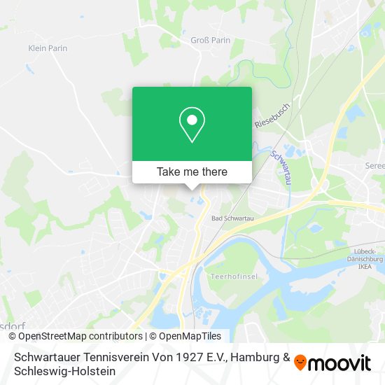 Schwartauer Tennisverein Von 1927 E.V. map