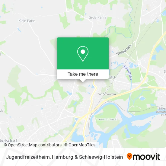 Карта Jugendfreizeitheim