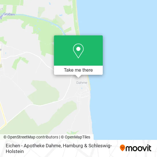 Карта Eichen - Apotheke Dahme